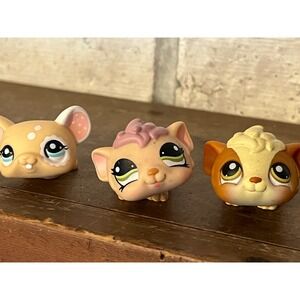 Lot‎ of 3 Littlest Pet Shop LPS Rodents
